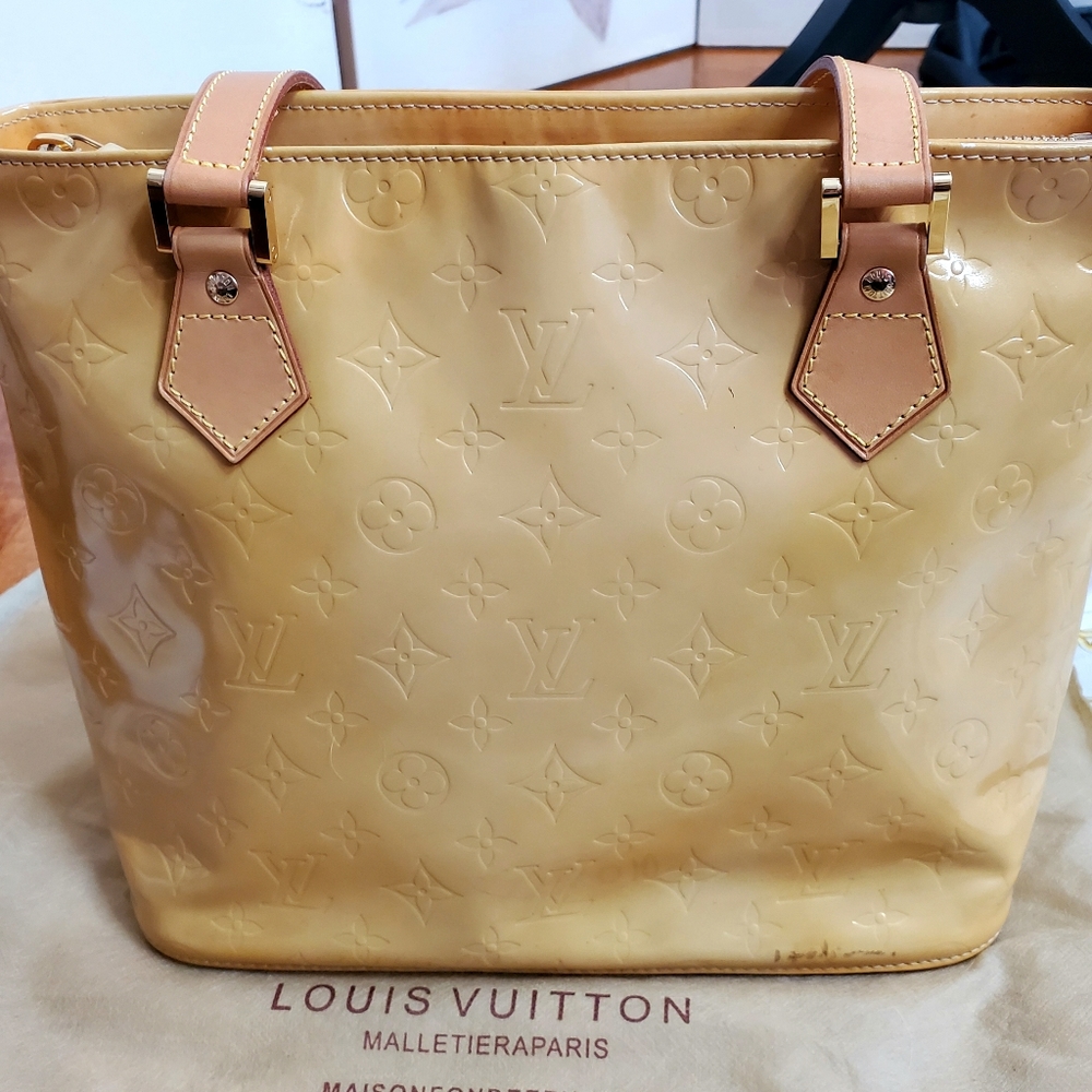 Louis Vuitton Verne Gris Monogram  Satchel